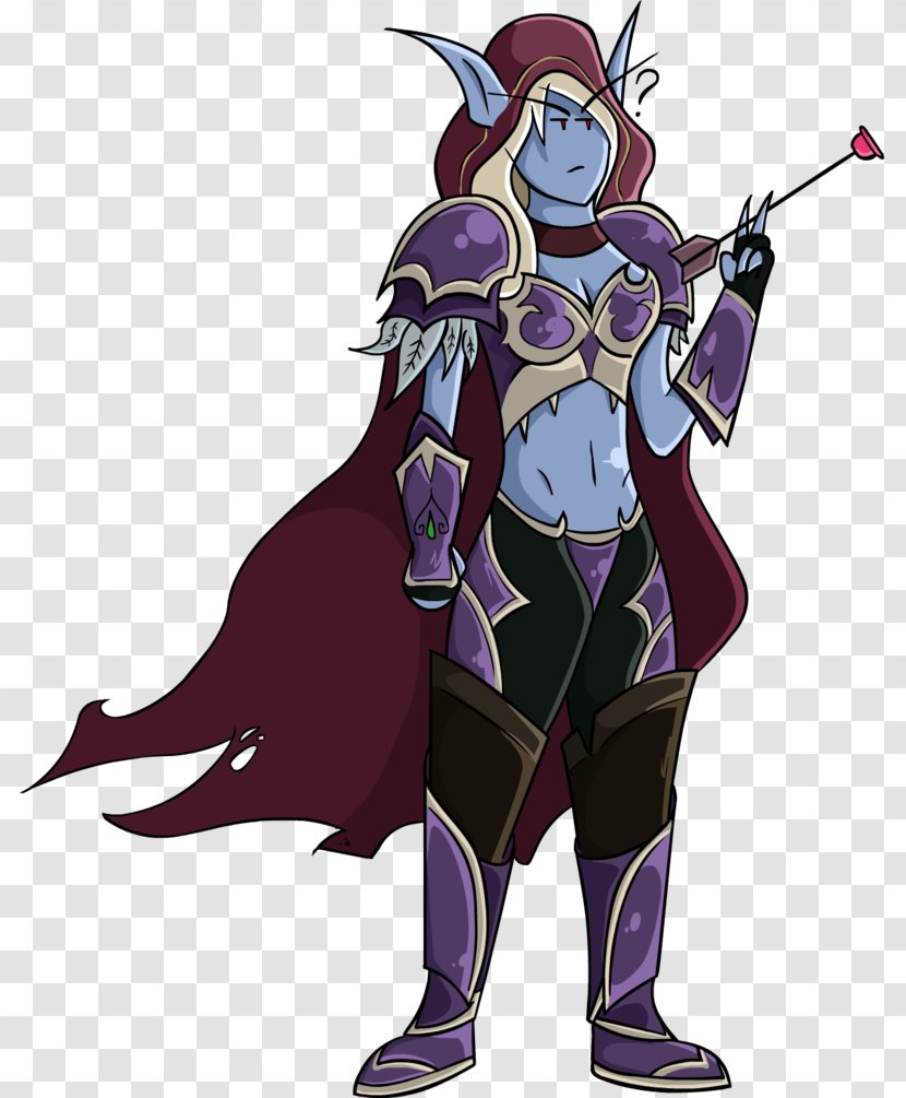 World Of Warcraft Drawing Sylvanas Windrunner DeviantArt - Watercolor Transparent PNG