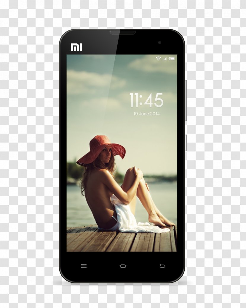 Smartphone Hat Xiaomi IPhone Lock Screen - Portable Communications Device Transparent PNG