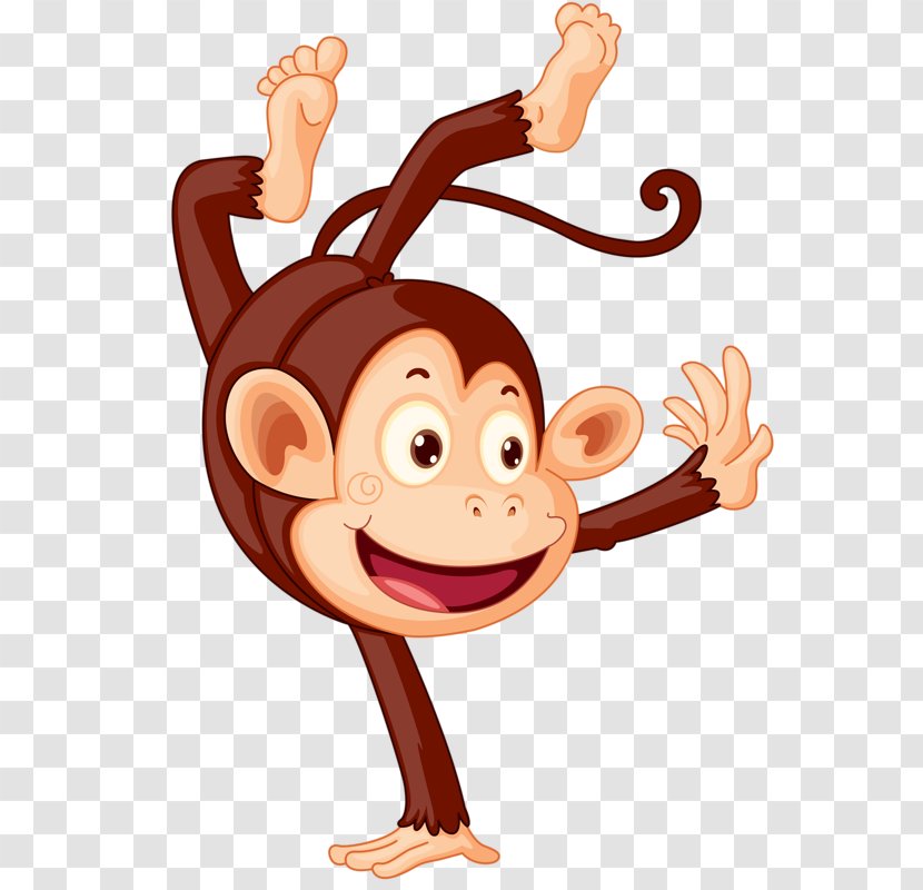 Ape Monkey Royalty-free Illustration - Human Behavior - Cartoon Transparent PNG