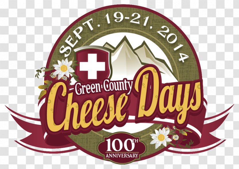 Green County Cheese Days Logo Brand Dairy - Vehicle - Bobber Transparent PNG
