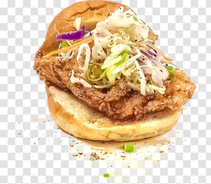 Buffalo Burger Slider Breakfast Sandwich Hamburger Fast Food - Pulled Pork - Menu Transparent PNG