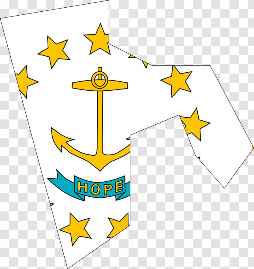Flag Of Rhode Island State The United States - California Transparent PNG