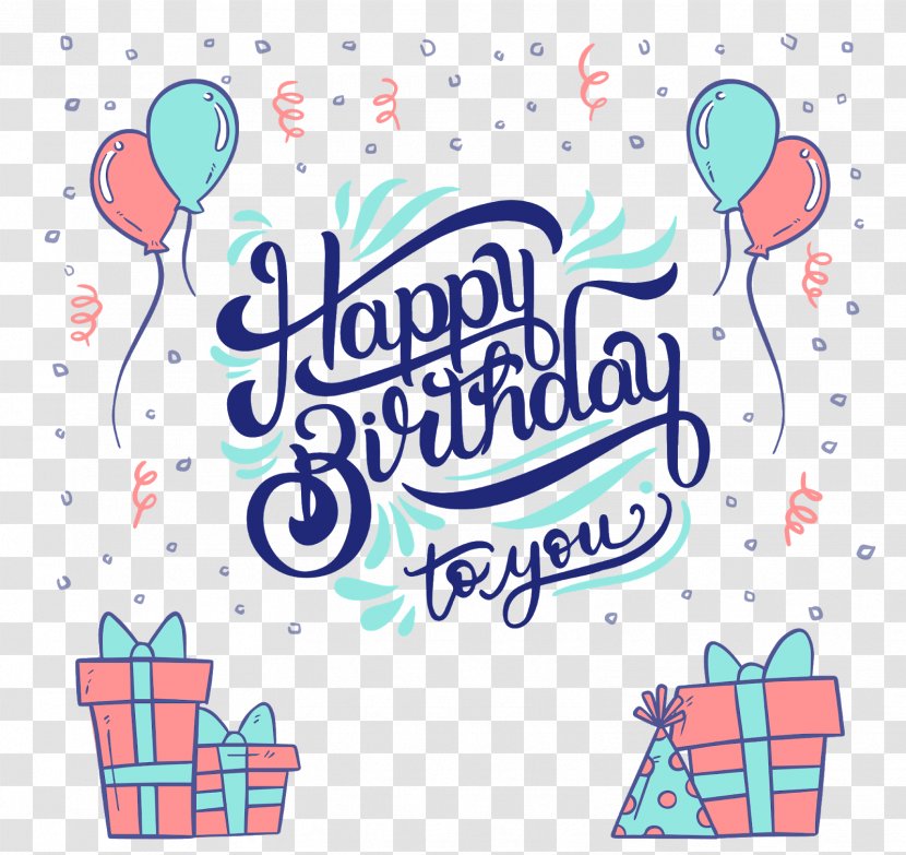 Happy Birthday Gift Greeting & Note Cards Anniversary - Material Transparent PNG