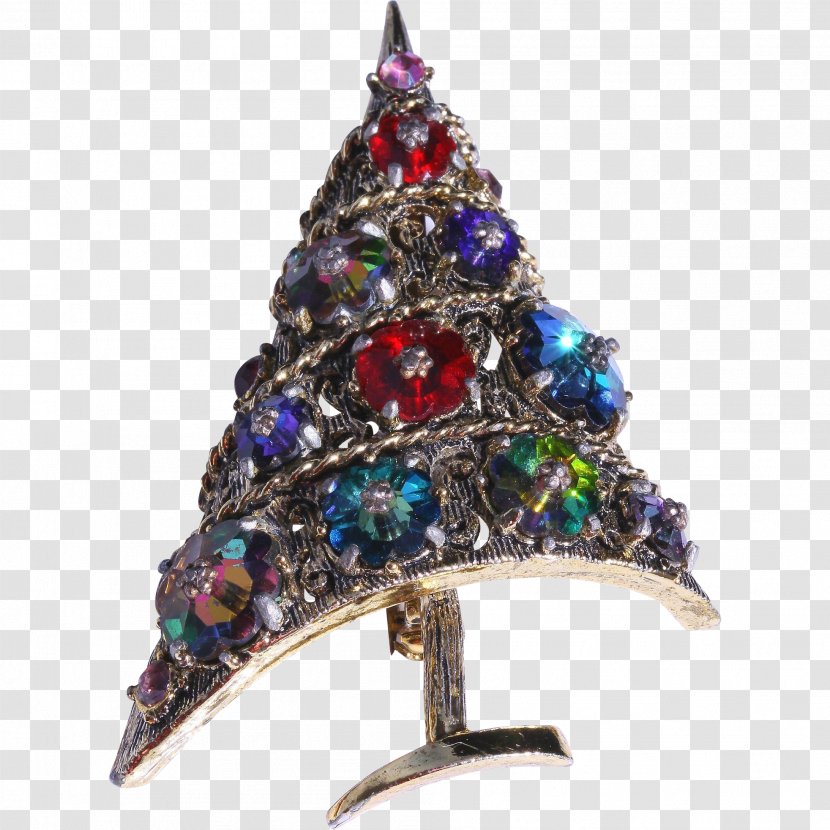 Sugar Plum Christmas Tree Decoration Ornament - Brooch - Sugarplum Transparent PNG