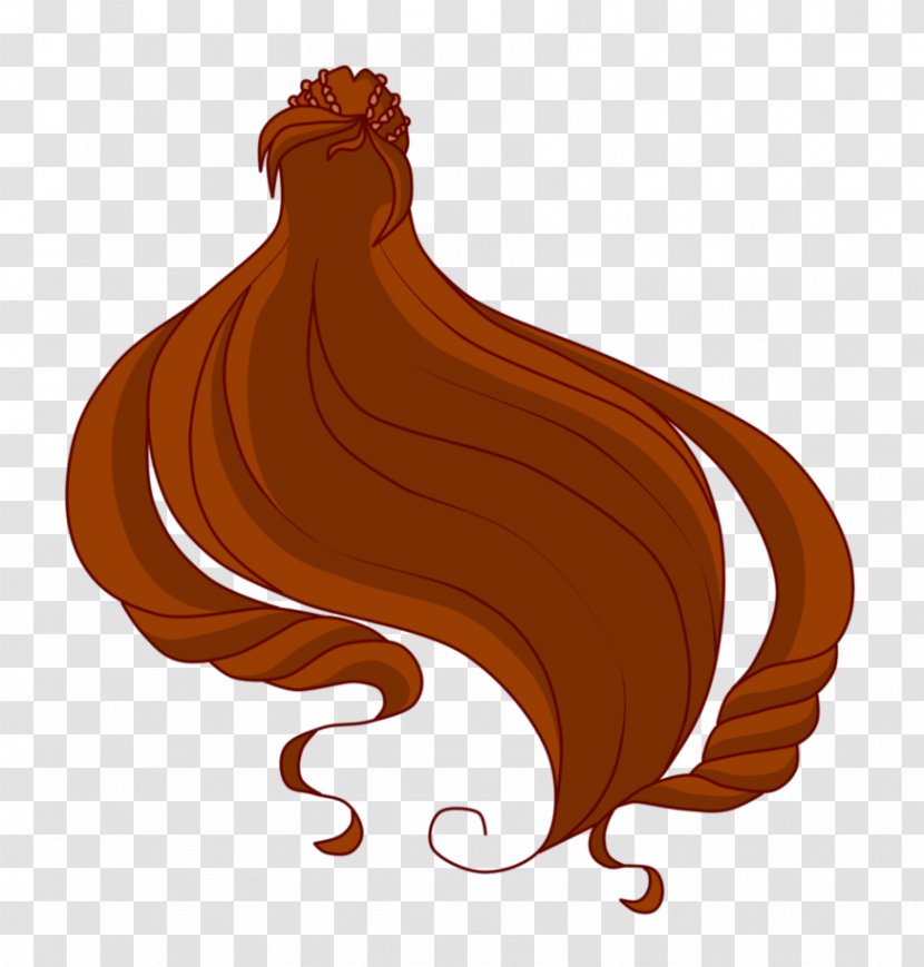 Tecna Hairstyle Updo Brown Hair - Vertebrate Transparent PNG