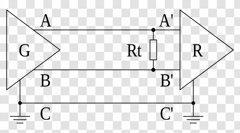 Triangle Buck–boost Converter Drawing - Parallel Transparent PNG