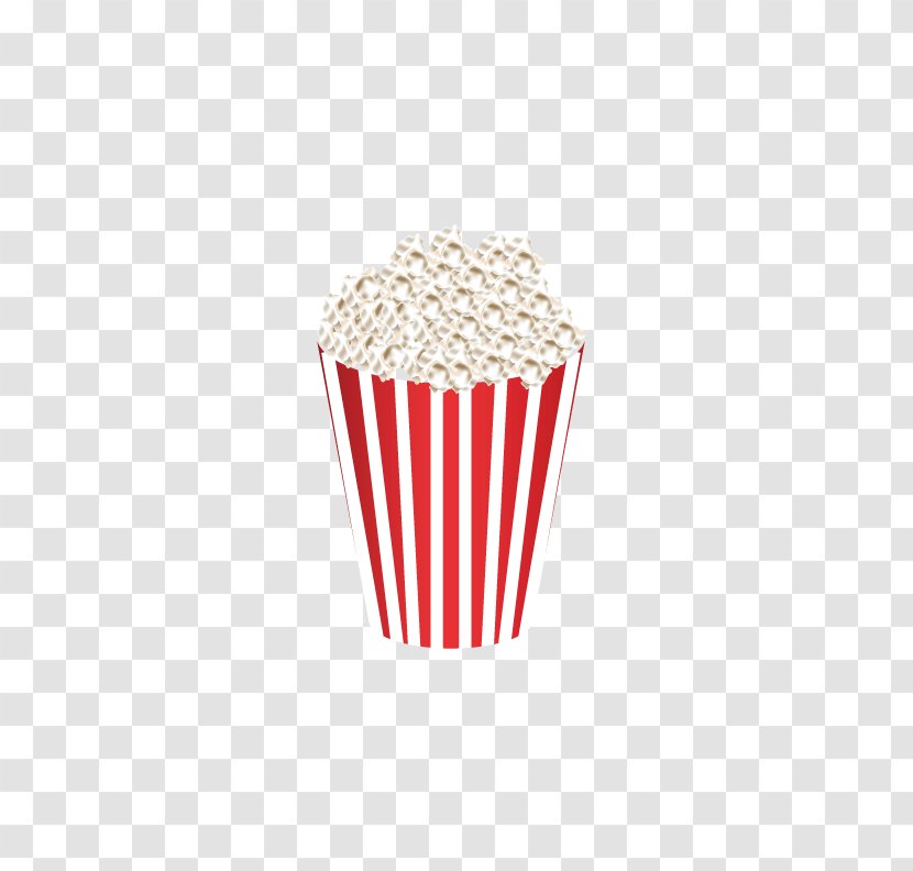 Popcorn Cup Pattern - Baking - Delicious Transparent PNG