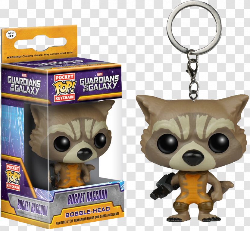 Rocket Raccoon Groot Thanos Star-Lord Funko - Procyonidae Transparent PNG