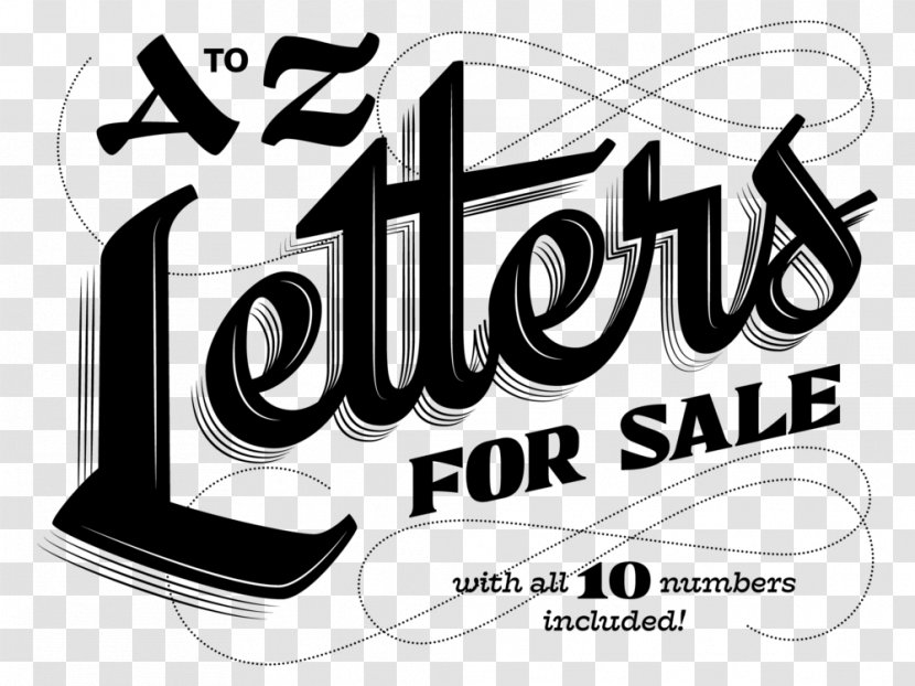 Lettering Logo Promotion Font - Design Transparent PNG