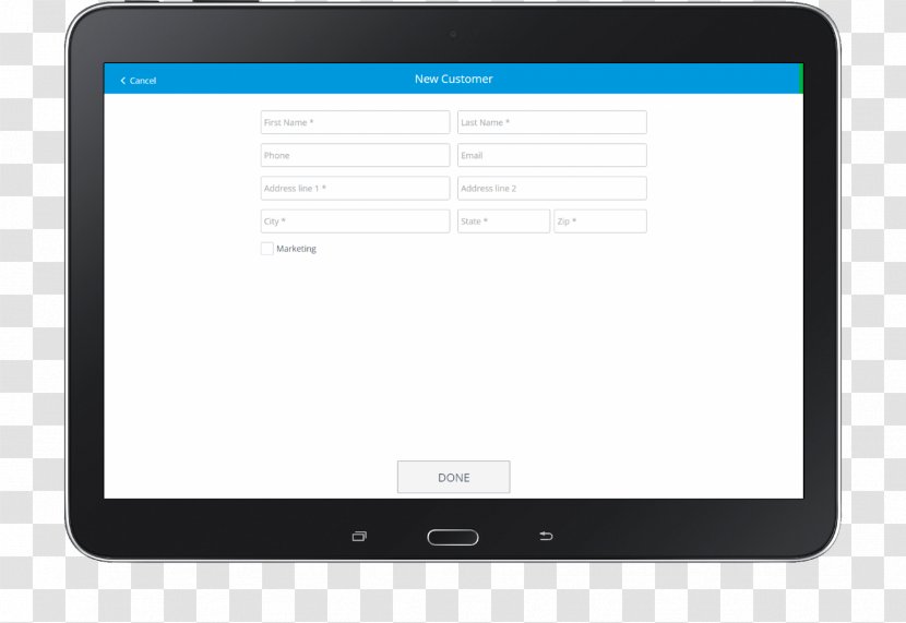 Computer Monitors Multimedia Handheld Devices Gadget Electronics - Pos Terminal Transparent PNG