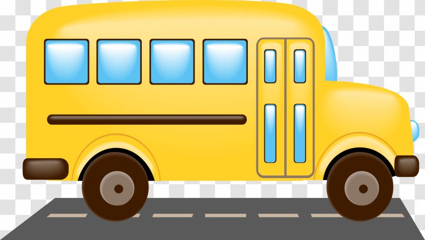 School Bus - Learning - Vector Material Transparent PNG