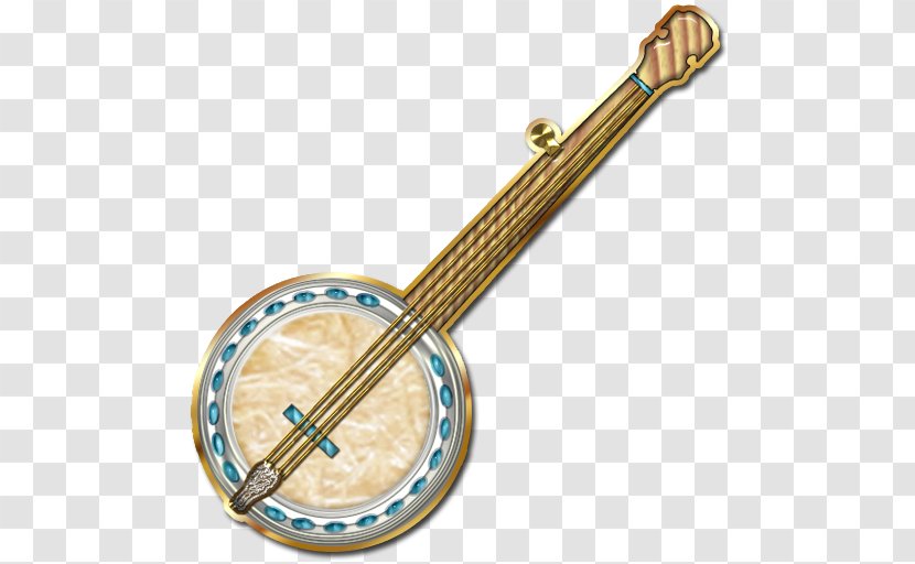 Banjo Bluegrass Clip Art - String Instruments - Cliparts Transparent PNG
