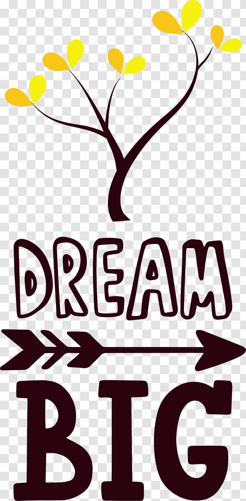 Dream Big Transparent PNG