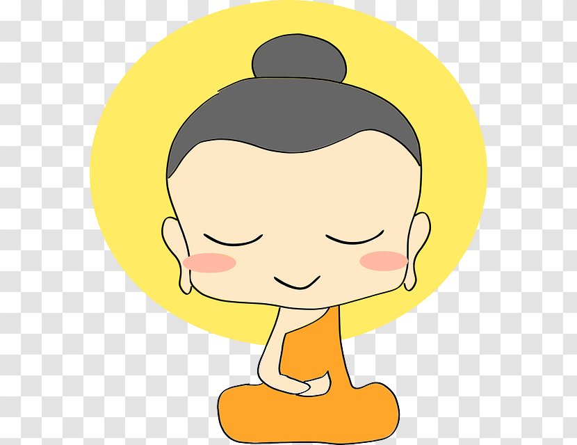 Golden Buddha Buddhism Buddhahood Buddhist Meditation Clip Art - Pray Transparent PNG