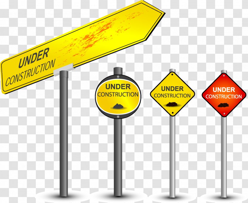 Architectural Engineering Euclidean Vector - Traffic Barricade - Signs Transparent PNG