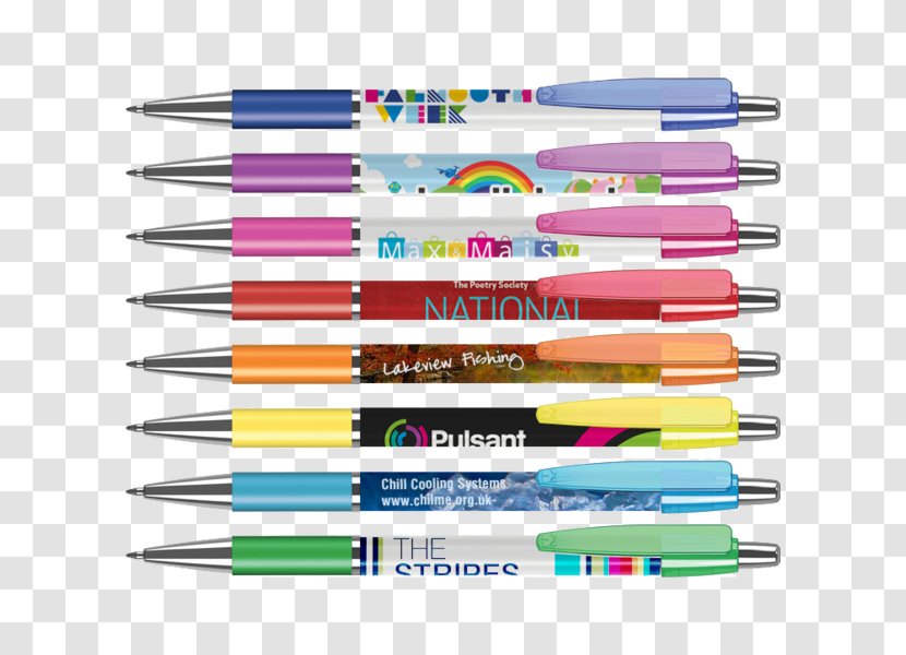 Ballpoint Pen Pencil Office Supplies Brand - Promotional Panels Transparent PNG