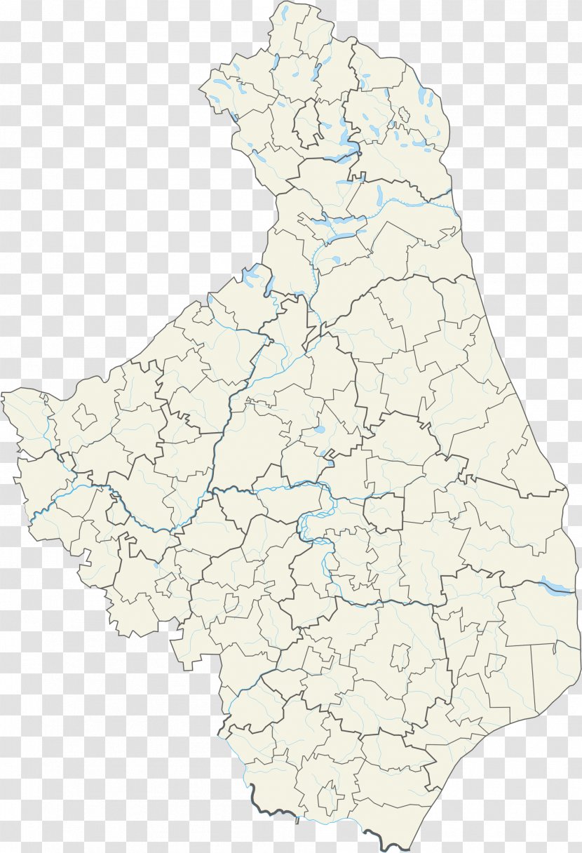 Drohiczyn Białystok Zambrów Kolno Bielsk Podlaski - Siemiatycze County - Map Transparent PNG