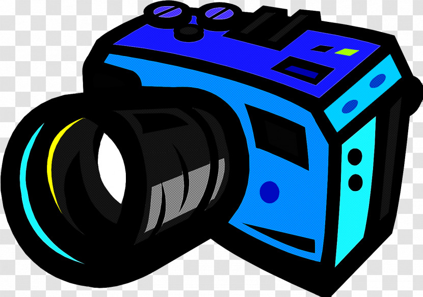 Cameras & Optics Camera Electric Blue Transparent PNG