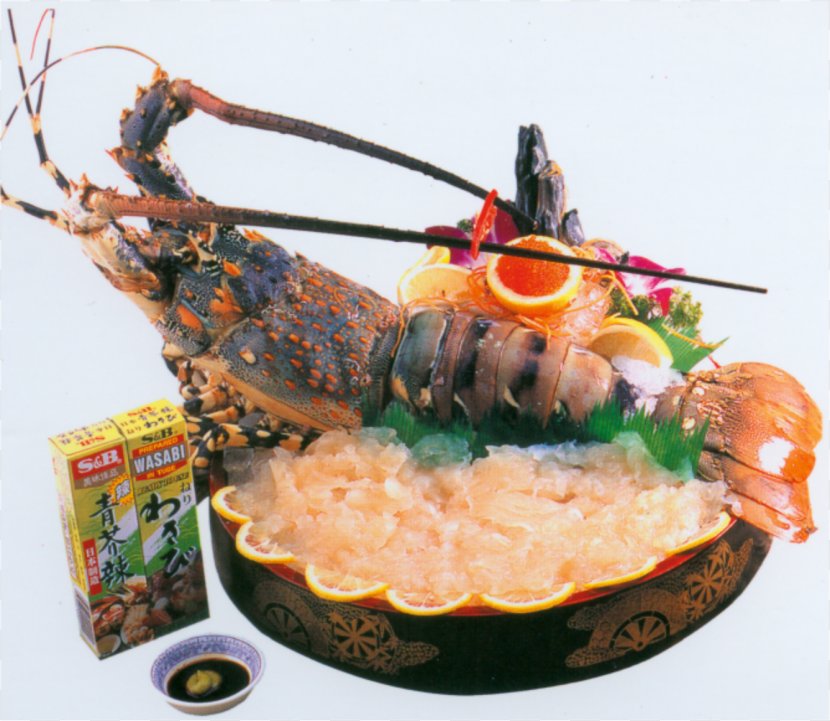 Seafood Homarus Sashimi Caridea - Asian Food - Lobster Dishes Transparent PNG