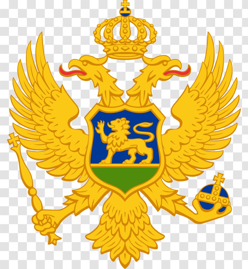 Double-headed Eagle Coat Of Arms Montenegro National Flag Transparent PNG