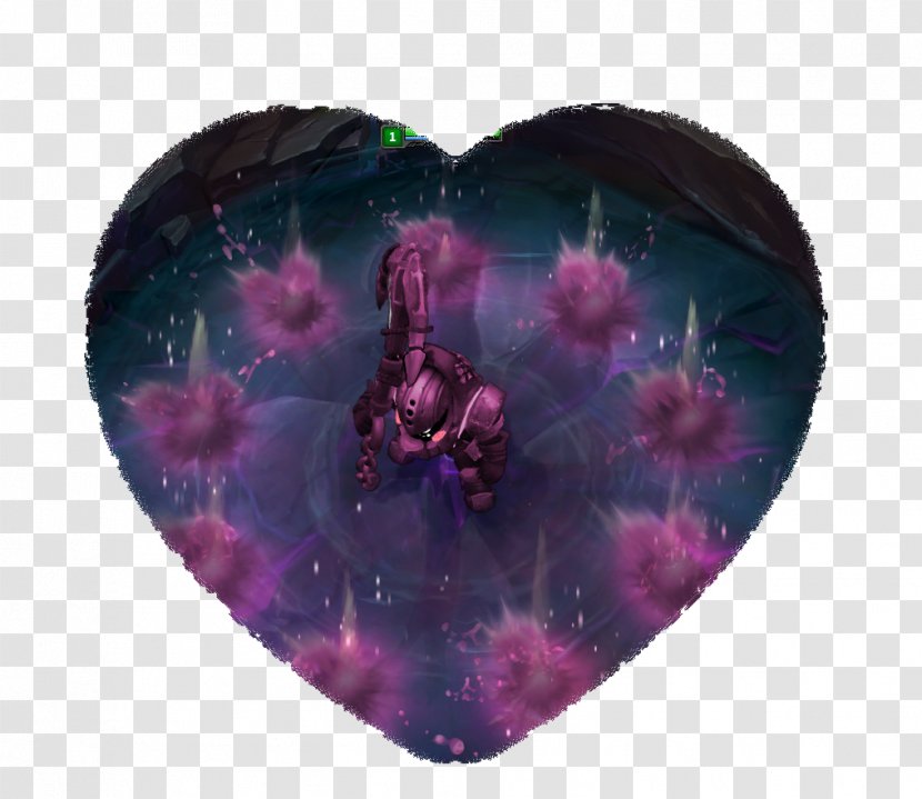 Organism Heart - Violet Transparent PNG