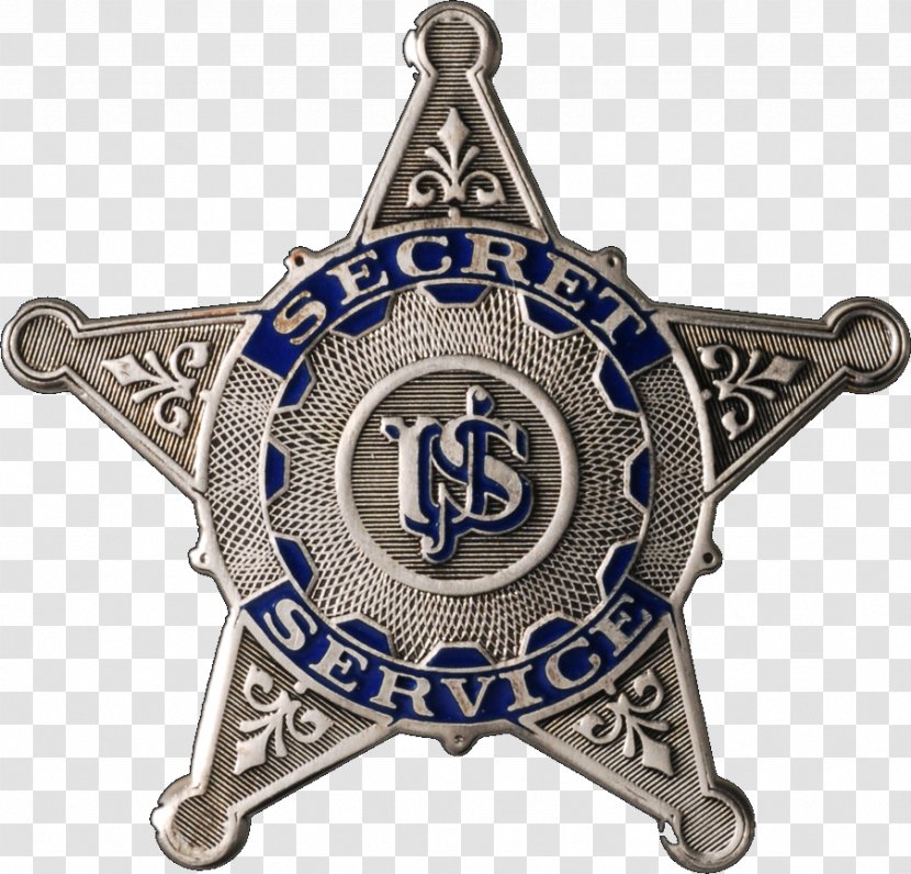 United States Secret Service Badge Special Agent Federal Government Of The - Badges Transparent PNG