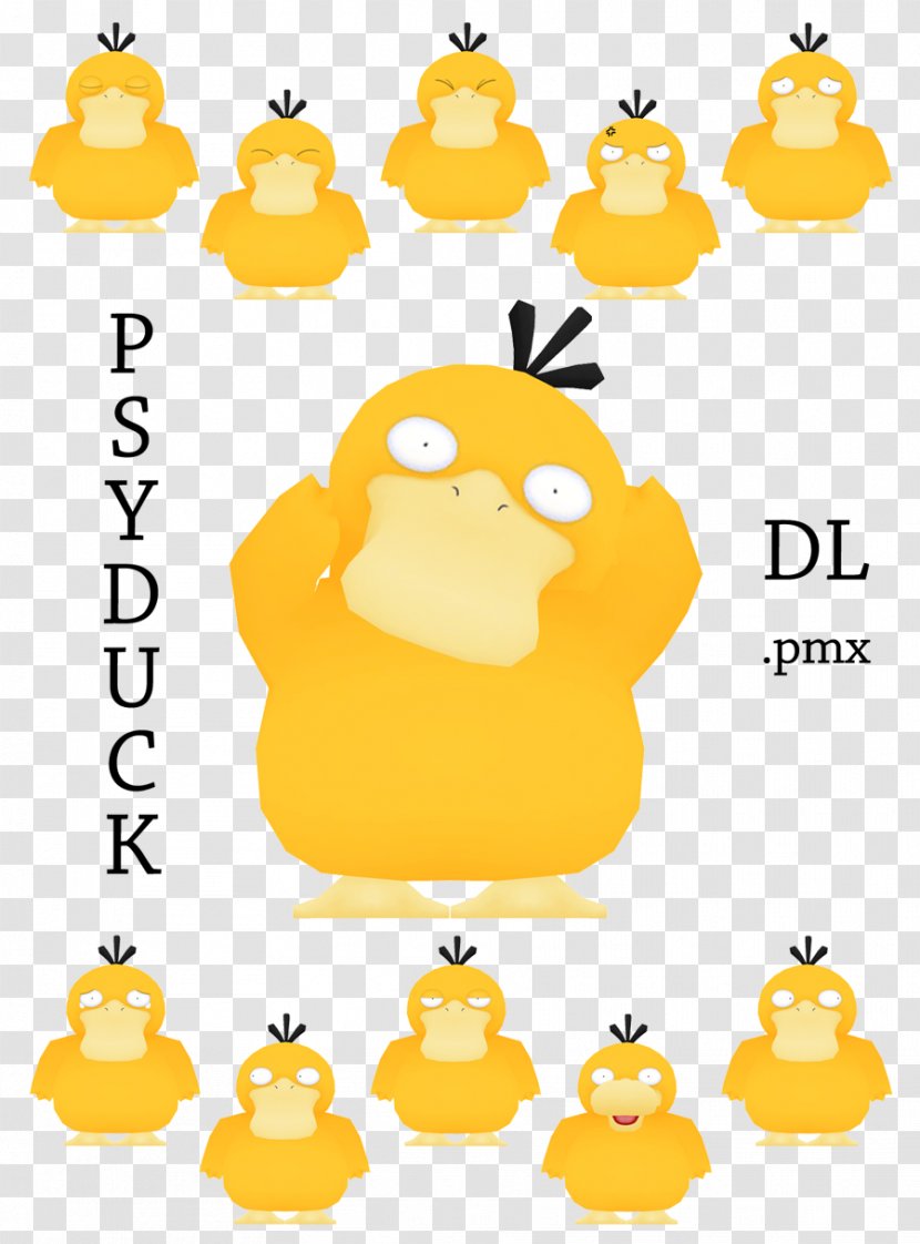 Psyduck Pokémon X And Y Golduck - Nintendo - Duck Transparent PNG
