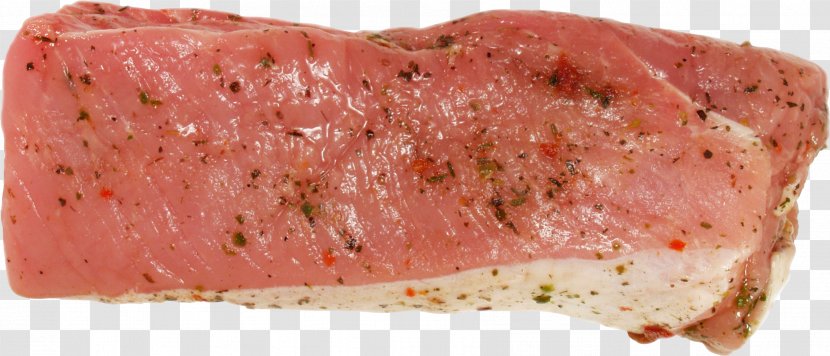 Sausage Meat Sirloin Steak - Silhouette - Picture Transparent PNG