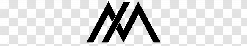 Logo Brand Line Font - Black M Transparent PNG