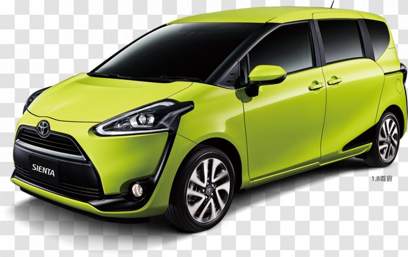 Toyota Sienta Minivan Sport Utility Vehicle Car - Brand Transparent PNG