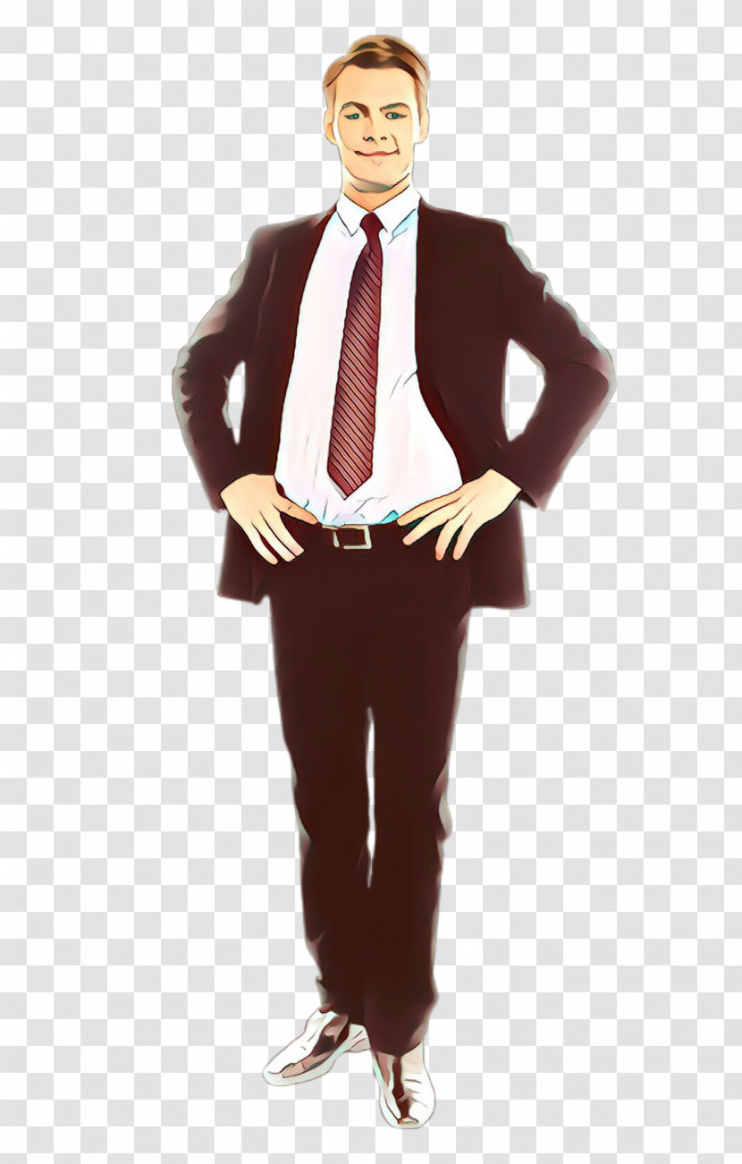 Standing Suit Gentleman Male Formal Wear Transparent PNG