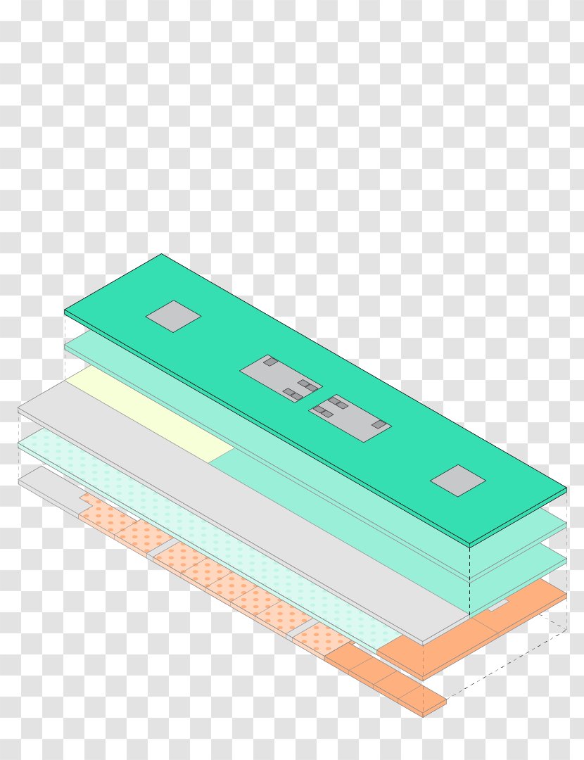 Material Line - Turquoise - Design Transparent PNG