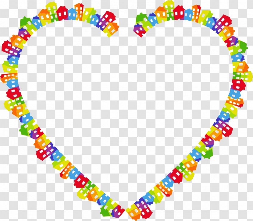 Heart Color - Drawing - Frame Transparent PNG