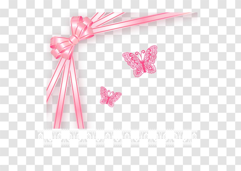 Butterfly Insect - And Bow Transparent PNG