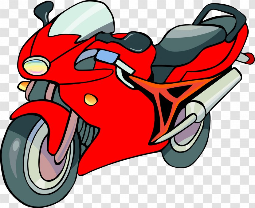 Motorcycle Clip Art - Sidecar - Biker Transparent PNG