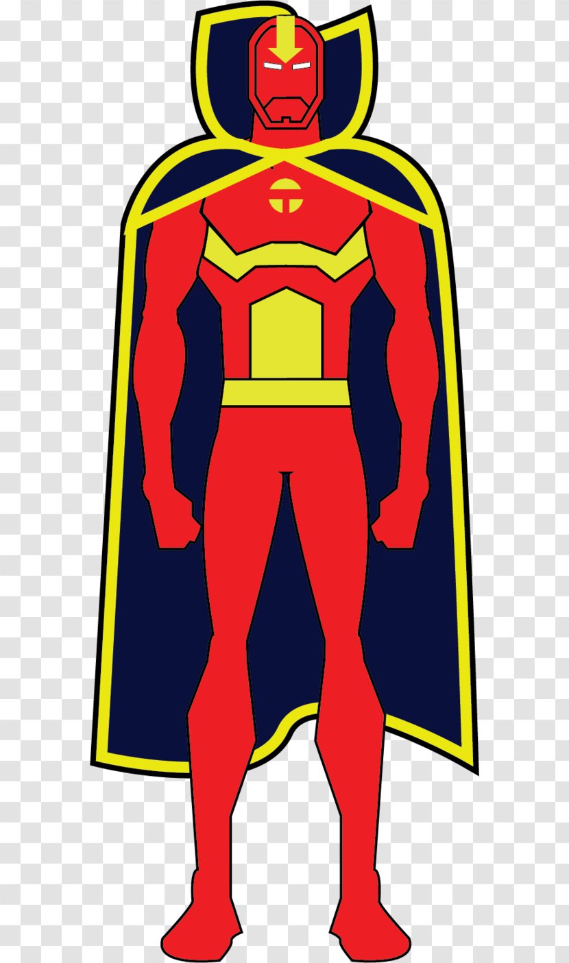 Superhero Clip Art - Fictional Character - Red Tornado Transparent PNG