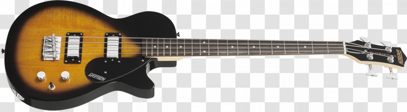 Acoustic Guitar Electric Gibson Les Paul Ukulele Bass - Silhouette Transparent PNG