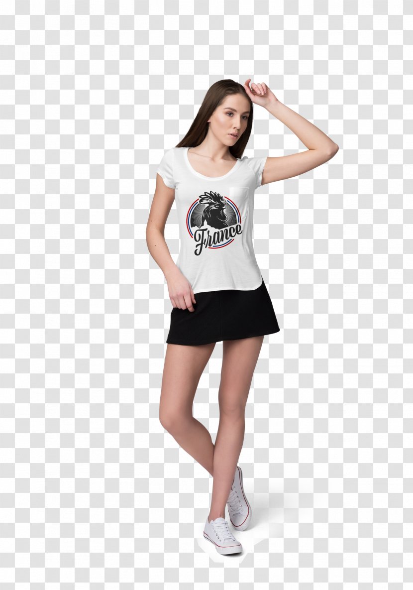 T-shirt Sleeve Pants Shoe Clothing - Flower - Tshirt Mockup Transparent PNG