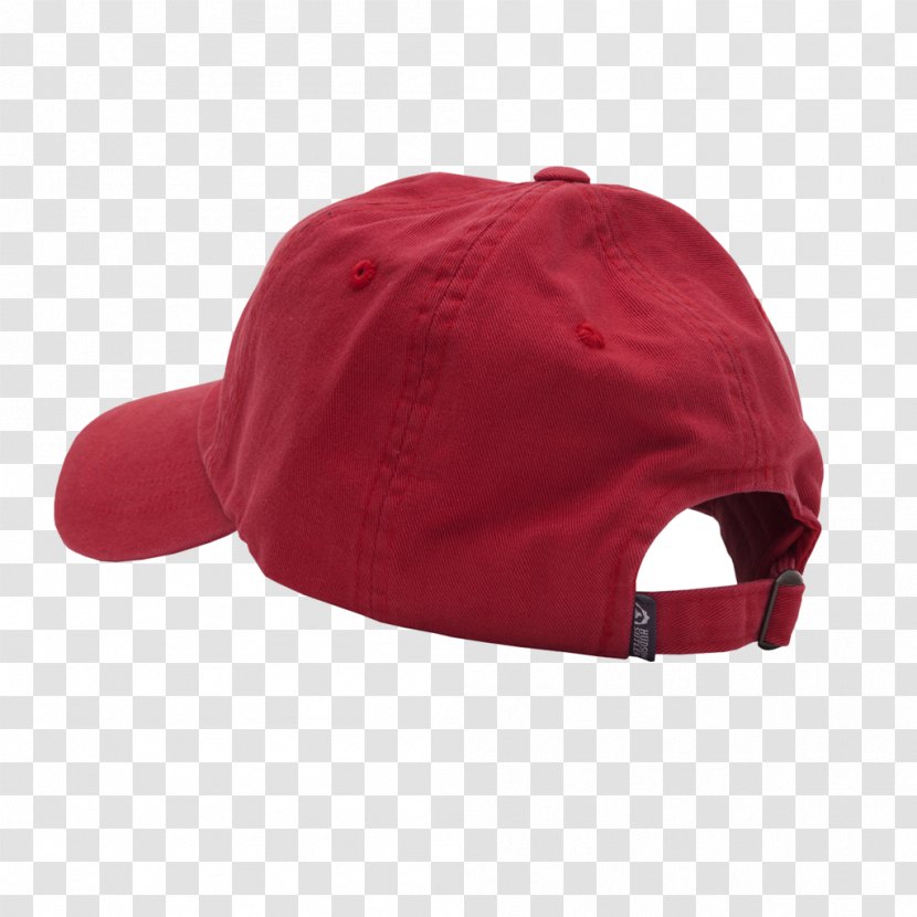 Baseball Cap Headgear Hat Maroon - Twill Transparent PNG