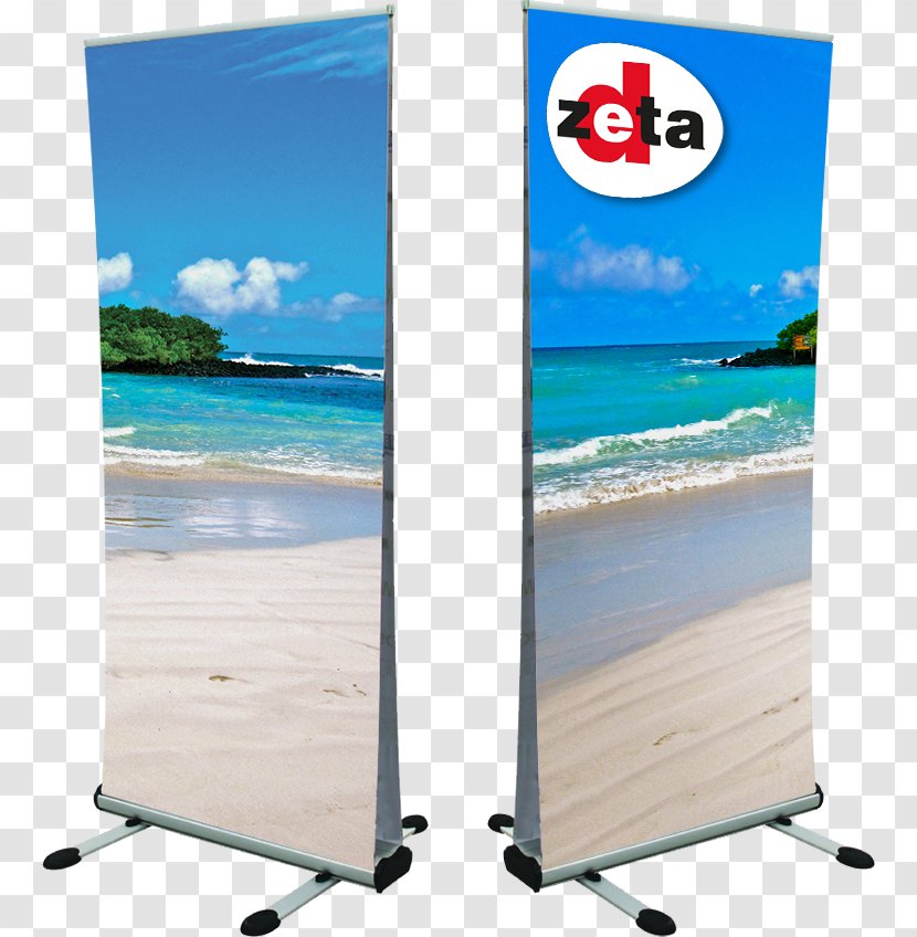Display Advertising Web Banner Totem - Roll Up Banners Transparent PNG