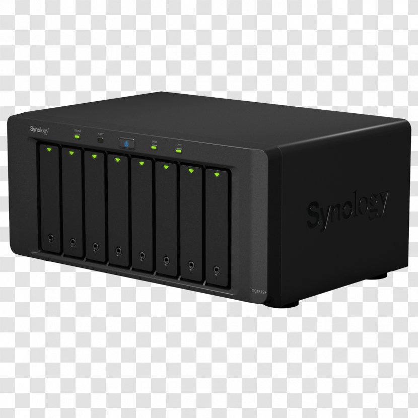 Network Storage Systems Synology Inc. Hard Drives Serial ATA Computer Servers - Electronic Device Transparent PNG