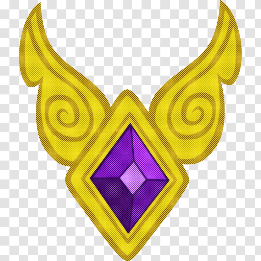 Yellow Purple Violet Symbol Clip Art - Symmetry - Logo Transparent PNG