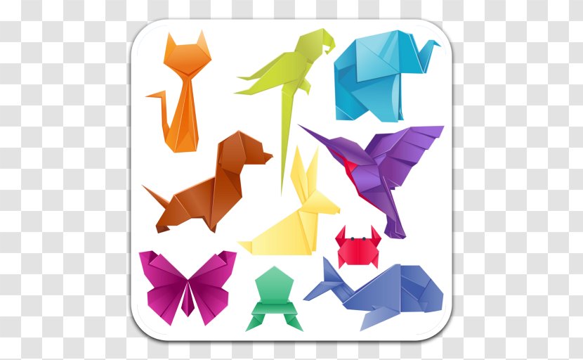Origami Paper Thousand Cranes - Art Transparent PNG