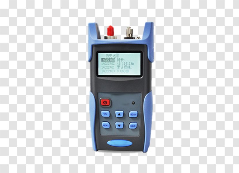 Light Optical Fiber Time-domain Reflectometer Optics Electrical Cable - Measuring Instrument - Energy Meter Transparent PNG