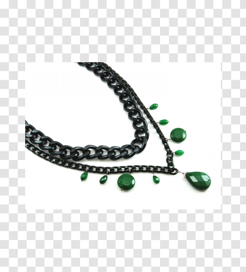 Emerald Body Jewellery Necklace Transparent PNG