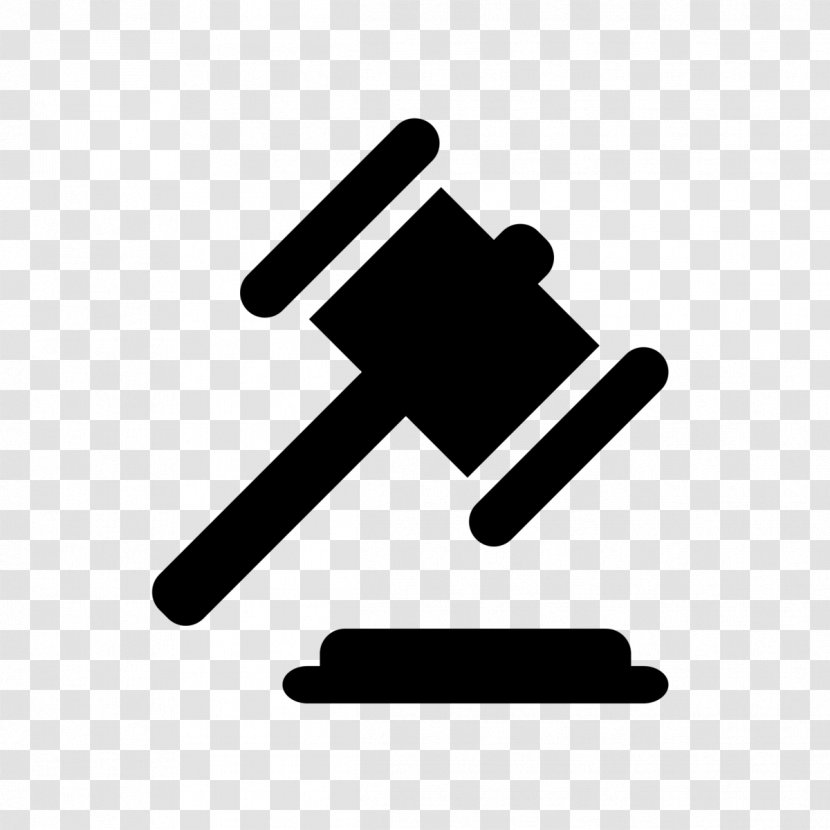 Court Law Service - Hammer Transparent PNG
