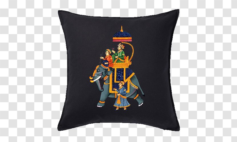 Textile Cushion Throw Pillows - Tree - Mughal Art Transparent PNG