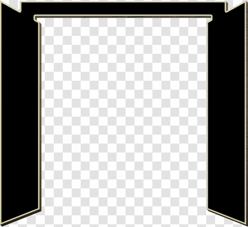 Opened Double Door Icon Doors Icon Buildings Icon Transparent PNG