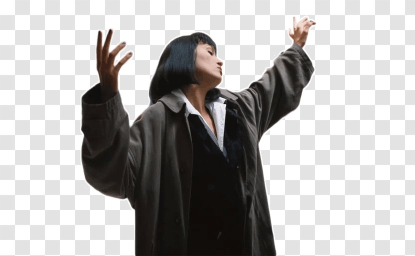 Mia Wallace YouTube Film 8tracks.com Female - Outerwear - Youtube Transparent PNG