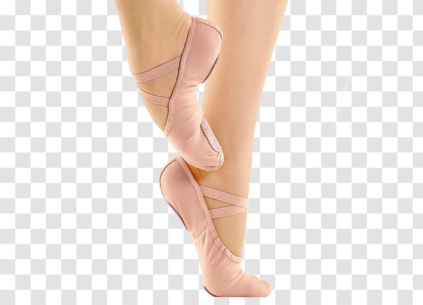 Ballet Shoe Dance Slipper - Cartoon - Picture Transparent PNG